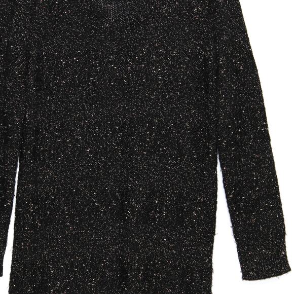 Apt.9 Sweater Tunic in Black and Gold Size Large - Picture 3 of 5